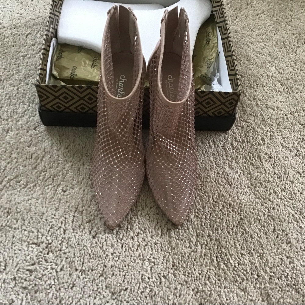 Booties, Sparkly Booties By Charles David - image 2